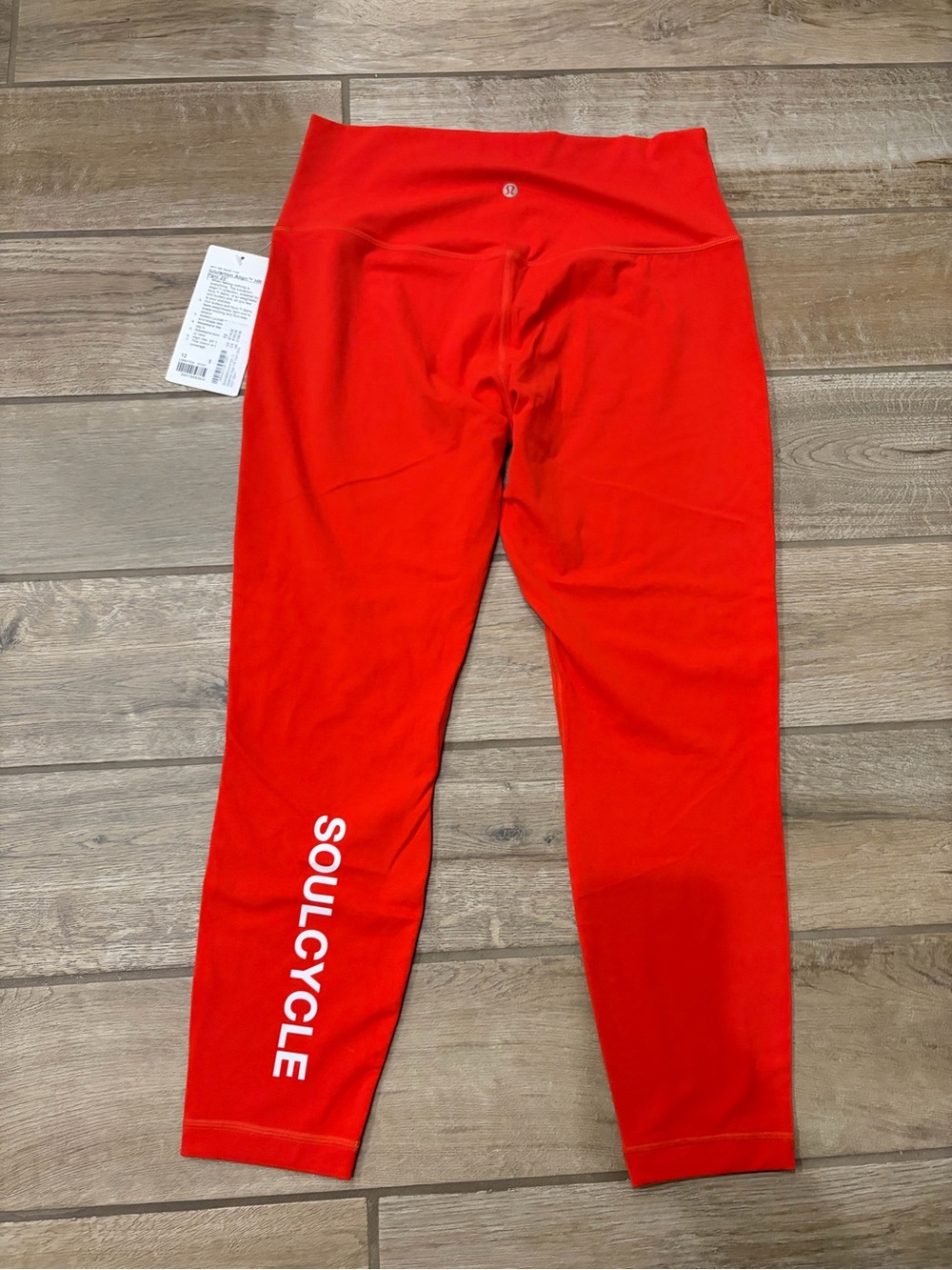 SoulCycle x Lululemon Align HR Pant 25" leggings featuring size 12 new with tags